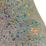 Dou Dou Ciabatta Tinta Unita con Brillantini per Bambina BIRKY386 BIANCO DOU DOU 