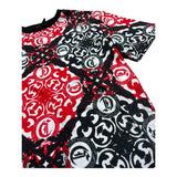 Just Cavalli T-Shirt Tricolore con Stampa per Bambino JBP26059TS BIANCO JUST CAVALLI 