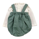 CALAMARO completo 2 pezzi camicia-pagliaccetto Bianco per Neonata 11053XX BIANCO CALAMARO 