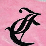 Juicy Couture Felpa Girocollo Tinta Unita con Stampa per Bambina JBX6626 ROSA JUICY COUTURE 