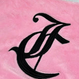 Juicy Couture Felpa Girocollo Tinta Unita con Stampa per Bambina JBX6626 ROSA JUICY COUTURE 