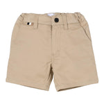 Boss Bermuda Tinta Unita con Elastico In Vita per Neonato J52080 BEIGE BOSS 