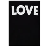 MOSCHINO t-shirt girocollo tinta unita con stampa Nero per Bambina HDM06HX NERO MOSCHINO 