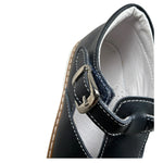 Seerose Polacchine Tinta Unita con Fibia per Bambino 2372 BLU SEEROSE 