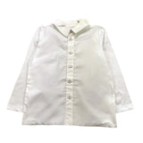 @MADILLY camicia tinta unita manica lunga Bianco per Neonato 02018NX BIANCO @MADILLY 