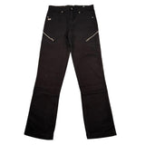 Daniele Alessandrini Pantalone Tinta Unita con Zip Laterali per Bambino 1231P00025 NERO DANIELE ALESSANDRINI 