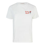 Saint Barth T-Shirt Girocollo Tinta Unita Stampa Snoopie per Bambino EMILIE BIANCO SAINT BARTH 