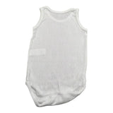 Calamaro Body Mezza Manica Tinta Unita con Trafori per Neonato BDM1 BIANCO CALAMARO 