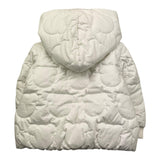 MOSCHINO giubbino tinta unita con bottoni e cappuccio Bianco per Neonato MUS030 BIANCO MOSCHINO 