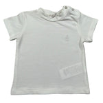 Le Bebe T-Shirt Girocollo Tinta Unita per Neonata LBB4939 BIANCO LE BEBE 