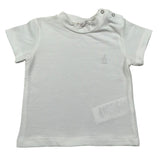 Le Bebe T-Shirt Girocollo Tinta Unita per Neonata LBB4939 BIANCO LE BEBE 