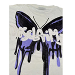 Disclaimer T-Shirt Girocollo tinta unita con Stampe Panna per Bambina 24IDK58323 PANNA DISCLAIMER 