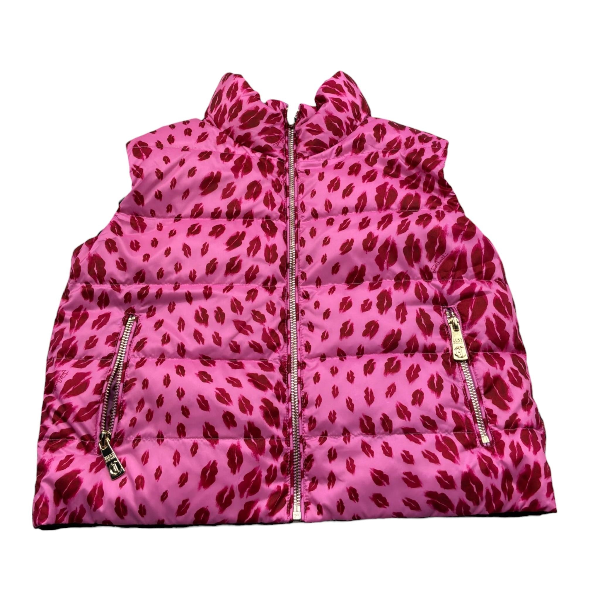 Just Cavalli Smanicato Tinta Unita con Stampe Cuori per Bambina JGP26191PI ROSA JUST CAVALLI 