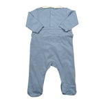 Dolcimonelli Tutita tinta unita con Ricami Azzurro per Neonata 436508008 AZZURRO DOLCIMONELLI 