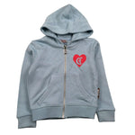 Just Cavalli Felpa con Zip E Cappuccio Tinta Unita per Neonata JIP26031FE AZZURRO JUST CAVALLI 