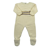 Wedoble Tutina Manica Lunga Tinta Unita per Neonato V2507346R GIALLO WEDOBLE 