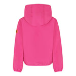 Save The Duck Giubbino Tinta Unita con Zip E Cappuccio per Bambina J30036XJ ROSA SAVE THE DUCK 