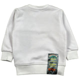 John Richmond Felpa Chiusa Girocollo Tinta Unita con Stampa per Neonato RIP260102FE BIANCO JOHN RICHMOND 