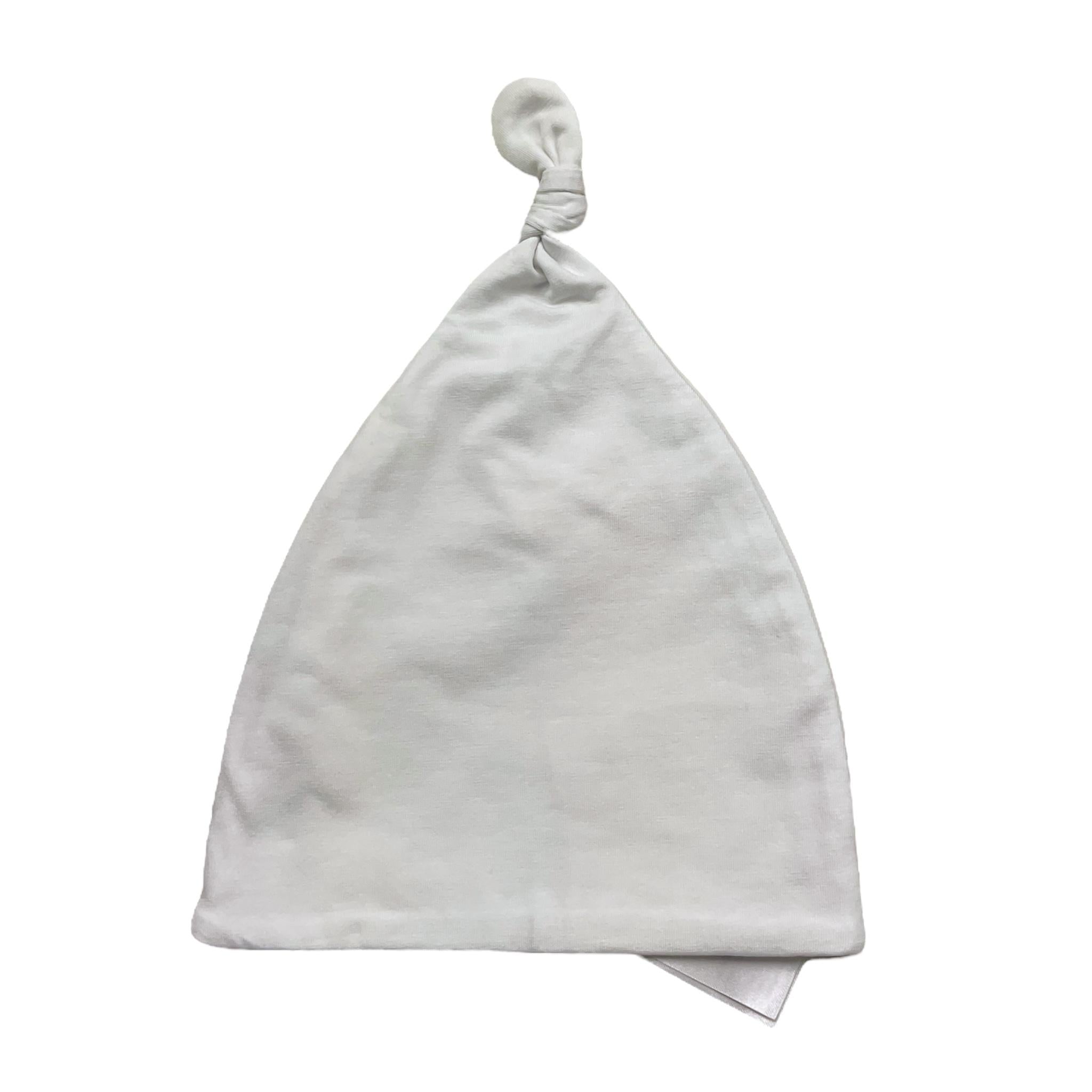 Le Bebe' Cappello Tinta Unita con Stampa per Neonato LBB4826 BIANCO LE BEBE' 