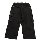 JOHN RICHMOND pantalone tinta unita con elastico in vita Nero per Bambino RBA24160PAX NERO JOHN RICHMOND 