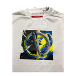 Cesare Paciotti T-Shirt Girocollo Tinta Unita con Stampa per Neonato TSP5107BX BIANCO CESARE PACIOTTI 