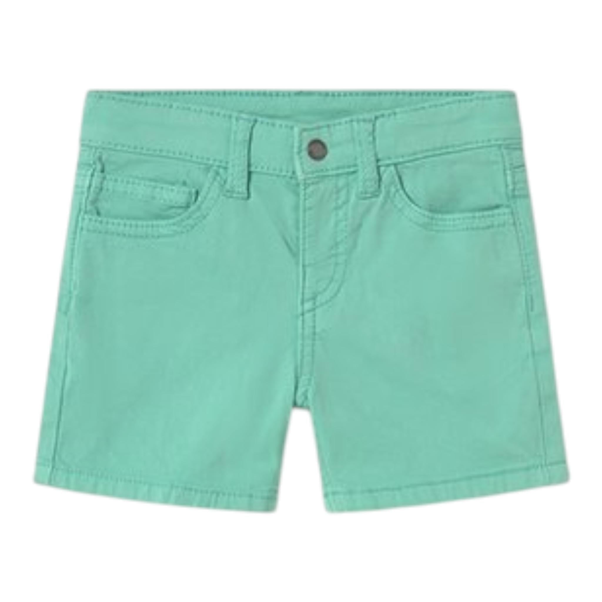 Mayoral Short Tinta Unita con Girovita Regolabile per Neonata 206 VERDE ACQUA MAYORAL 