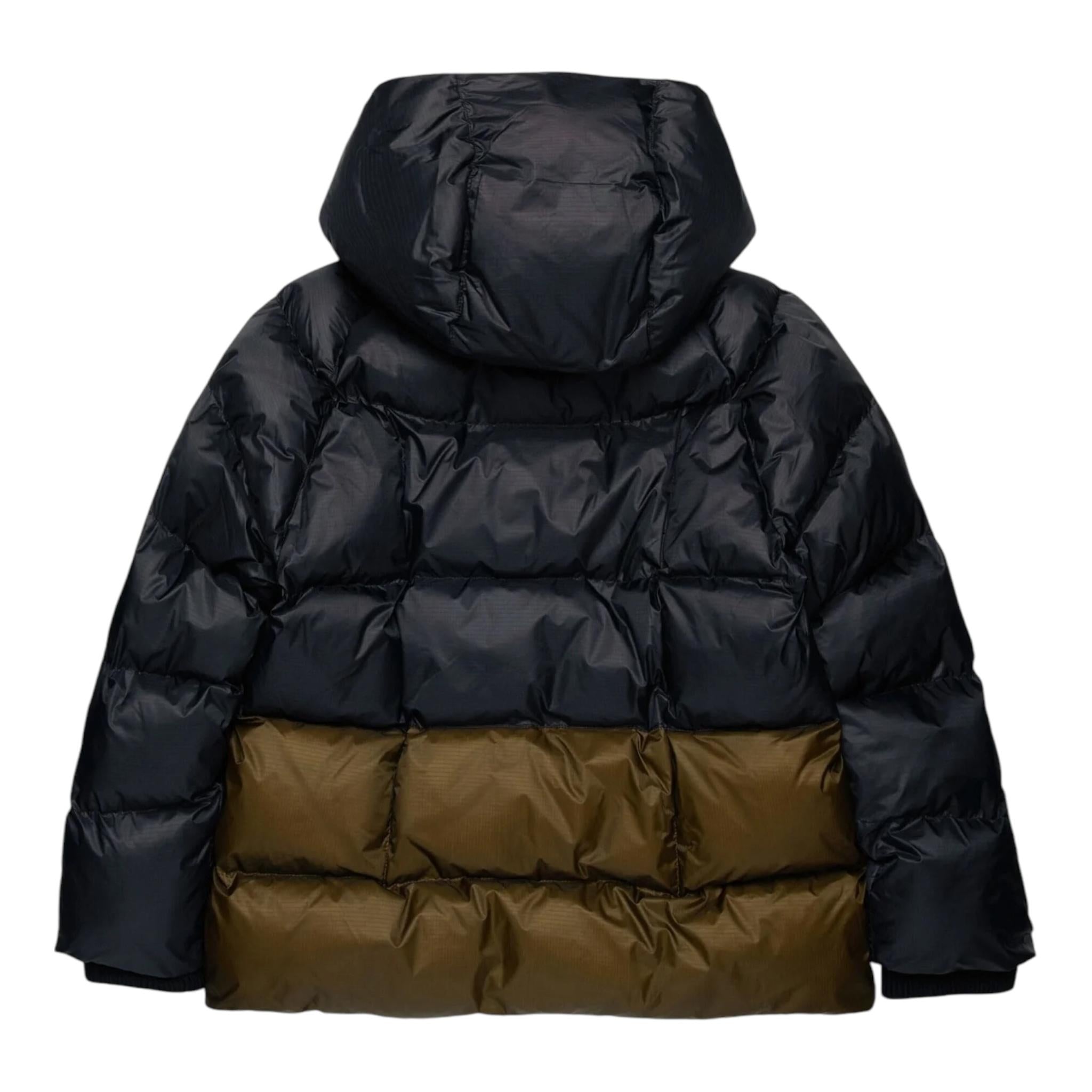 DSQUARED2 giubbino bicolore con cappuccio Nero per Bambino DQ2450 NERO DSQUARED2 