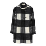 FAY cappotto bicolore con fantasia a quadri Bianco/nero per Bambino FV2A00 BIANCO/NERO FAY 