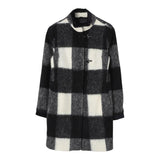 FAY cappotto bicolore con fantasia a quadri Bianco/nero per Bambino FV2A00 BIANCO/NERO FAY 