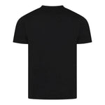 Diesel T-Shirt Girocollo Tinta Unita con Stampa per Bambino J02237 NERO DIESEL 
