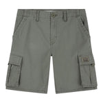 Levi'S Bermuda Tinta Unita con Girovita Regolabile per Bambino 9EM381 VERDE LEVI'S 