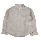 Pure Firenze Camicia Manica Lunga Collo Coreano Tinta Unita per Neonato PC03176X BEIGE PURE FIRENZE 