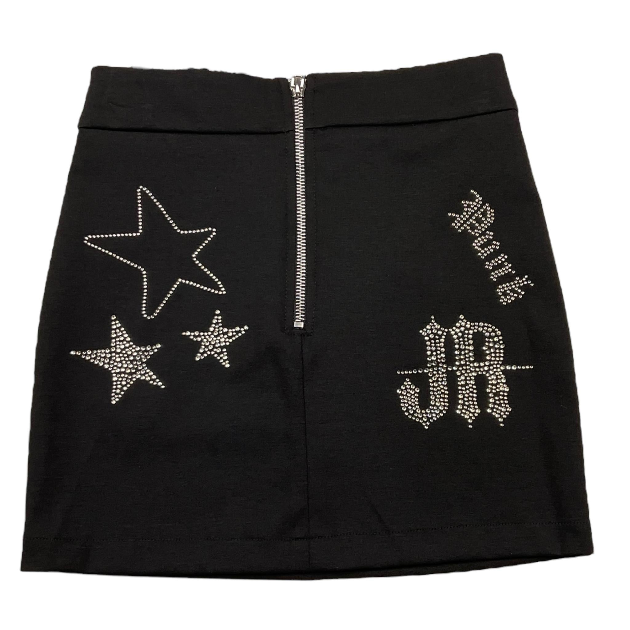 JOHN RICHMOND gonna tinta unita con brillantini Nero per Bambina RGA25239GO NERO JOHN RICHMOND 