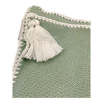 Colibri Coperta Tinta Unita con Ricami E Applicazioni per Neonata 8CPENAPP VERDE COLIBRI 