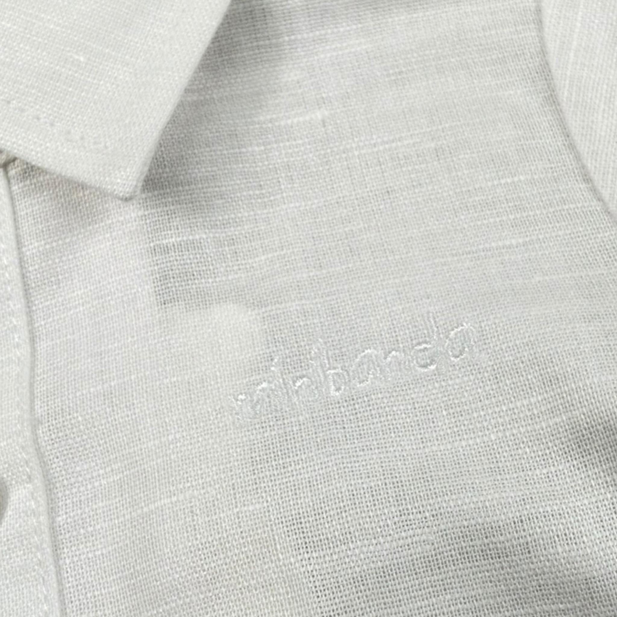 Mini Banda Camicia Mezza Manica Tinta Unita per Neonato 3B604 BIANCO MINI BANDA 