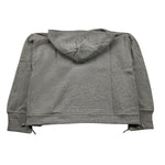 MANILA GRACE felpa chiusa con cappuccio tinta unita Grigio per Bambina MFJF24W124 GRIGIO MANILA GRACE 