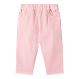 Il Gufo Pantalone Tinta Unita con Elastico In Vita per Neonata P25PL376C6074 ROSA IL GUFO 