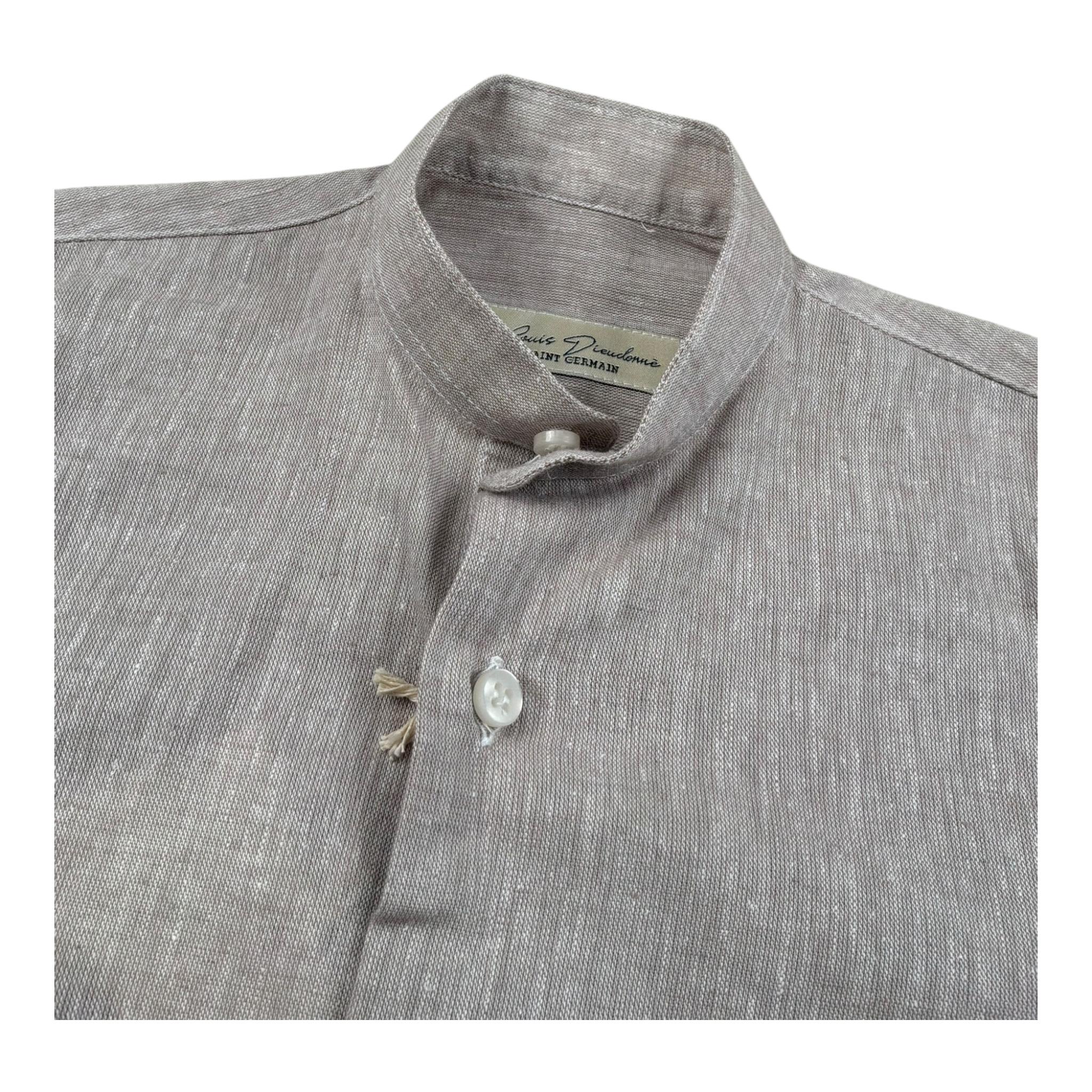 Louis Dieudonne' Camicia Mezza Manica Tinta Unita per Bambino LD03 BEIGE LOUIS DIEUDONNE' 