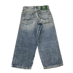 Replay Jeans Tinta Unita con Girovita Regolabile per Bambino SB9092 AZZURRO REPLAY 