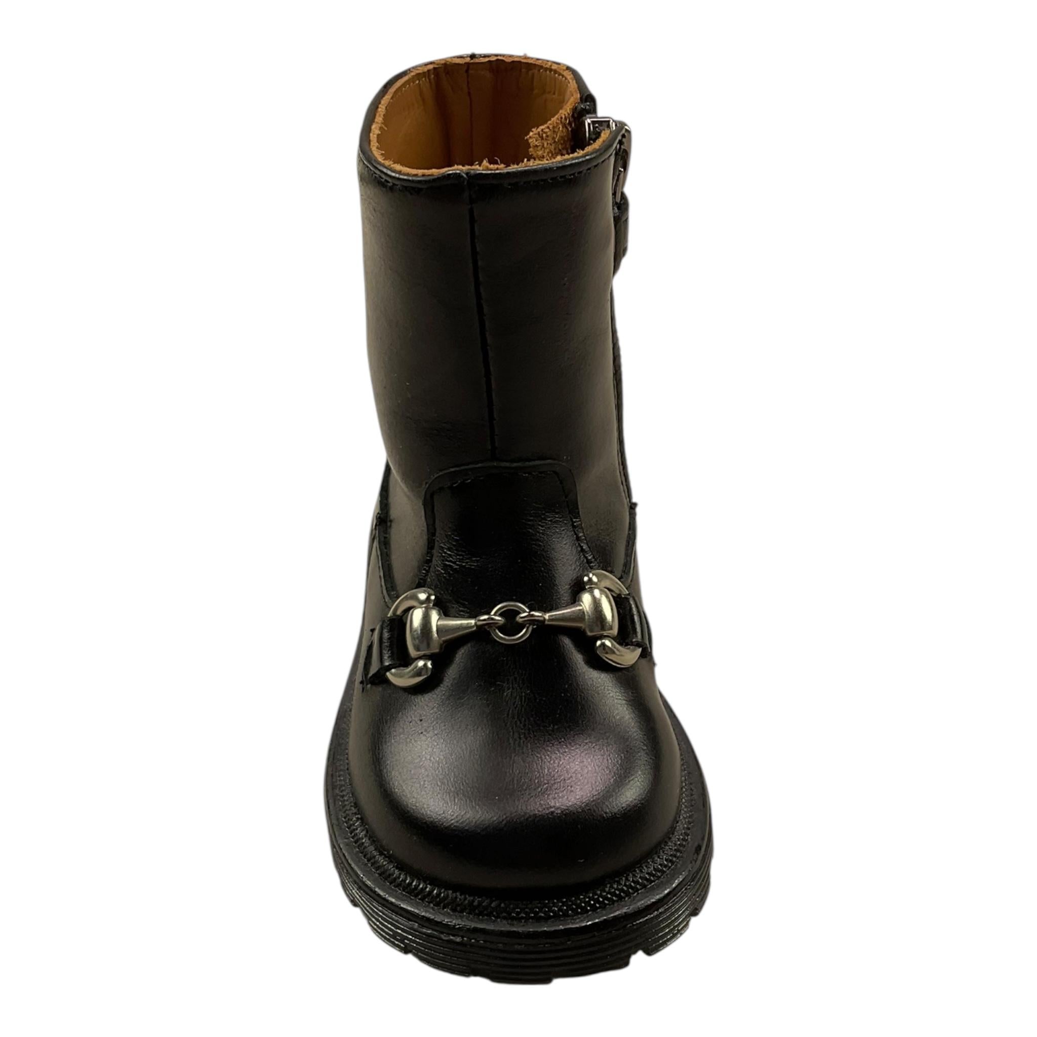 ELI  stivali tinta unita con applicazione Nero per Neonata 27515AH NERO ELI 