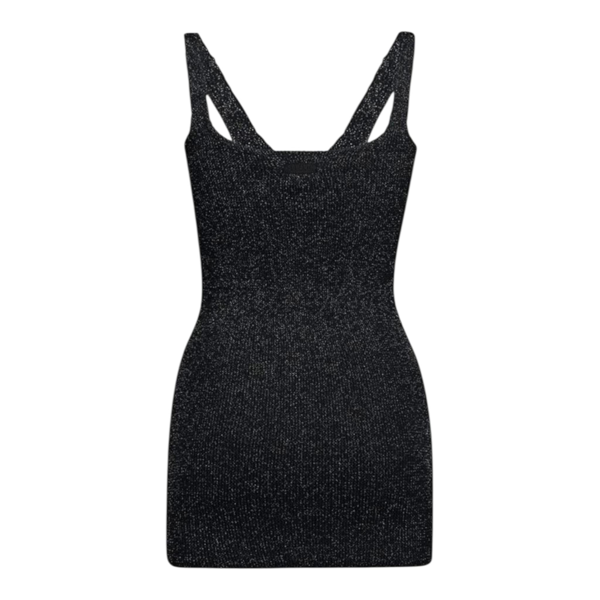 Saint Barth Abito Giromanica Tinta Unita  per Bambina TAINA NERO SAINT BARTH 