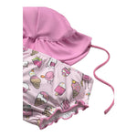 Mayoral Complet 3 Pezzi Canotta-Costume-Cappello per Neonata 1668 ROESA MAYORAL 