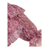 SIMONETTA camicia modello crop tinta unita con tulle e fantasia Glicine per Bambina ST5A60 GLICINE SIMONETTA 