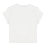 Diesel T-Shirt Girocollo Tinta Unita con Logo per Bambina J01830 BIANCO DIESEL 