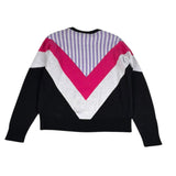 John Richmond Maglia Tinta Unita con Fantasia per Bambina RGP26160MA NERO JOHN RICHMOND 