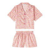 Il Gufo Completo 2 Pezzi Camicia-Short per Neonata P25DP489C4139N BIANCO/ROSA IL GUFO 