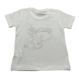 J.O. Milano T-Shirt Girocollo tinta unita con Stampa Panna per Neonato 576B3 PANNA J.O. MILANO 