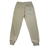 Trussardi Pantalone Tuta Tinta Unita con Logo per Bambino TBP26160PA BEIGE TRUSSARDI 