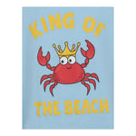 Saint Barth T-Shirt Girocollo Tinta Unita con Stampa per Bambino TSH000102180F CELESTE SAINT BARTH 