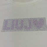 Liu Jo T-Shirt Tinta Unita con Brillantini per Bambina KA5095 BIANCO LIU JO 